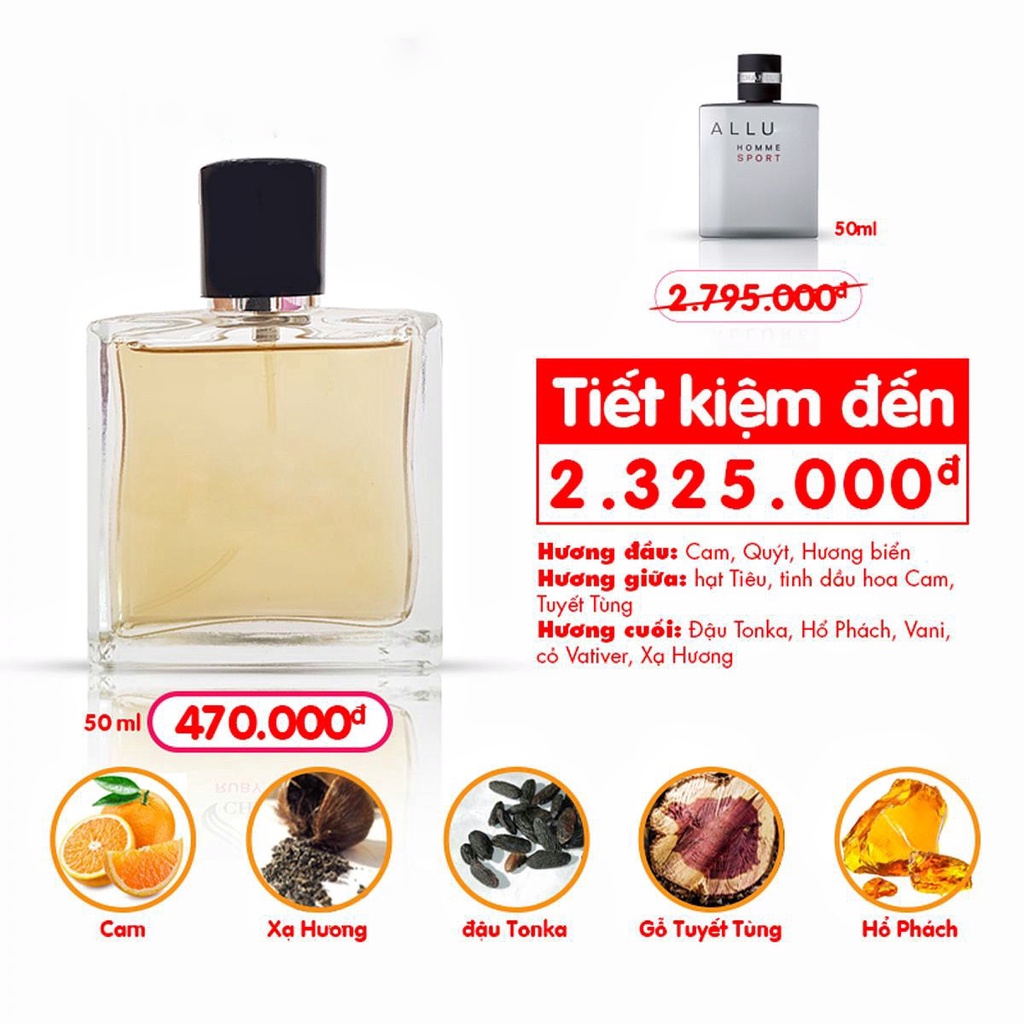 NƯỚC HOA NAM RU BY SPOT 50ML NGỌT MÁT
