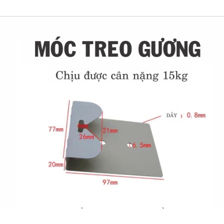 Móc treo gương