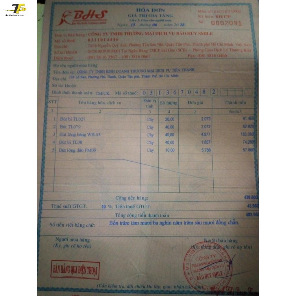 Bút bi Thiên Long TL079