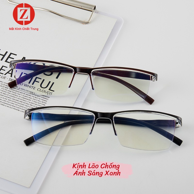 Kính lão có độ viễn dành cho người già, giá rẻ, gọng dẻo siêu bền mã H8616