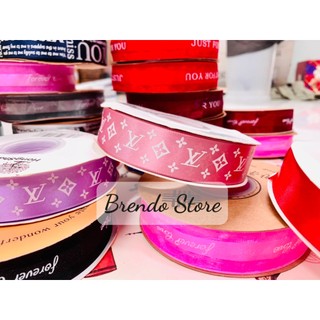 [ 5 MÉT ] Ruy băng lụa L-V siêu sang - Brendo Store