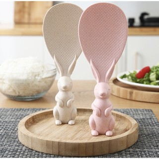 Thìa Muôi Xới Cơm Chống Dính Muỗng Vá Múc Cơm Hình Thỏ Cute Cao Cấp 88360 mienphishiptoanquoc