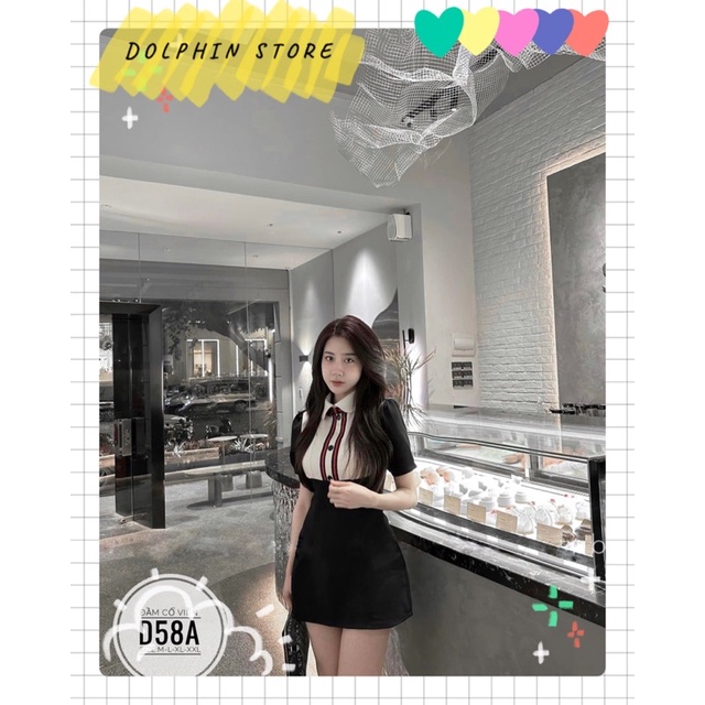 BIGSIZE Đầm đen bigsize