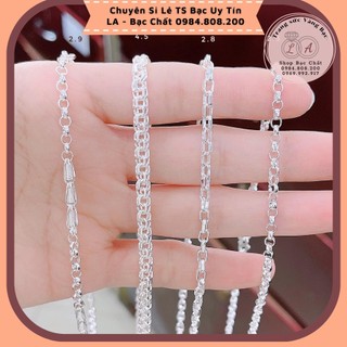 Dây chuyền trẻ em chất liệu bạc ta
