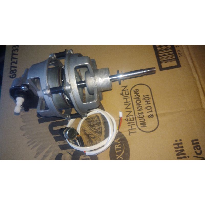 Đầu quat không than 12v-24v  50w  dòng phô thông tối giản