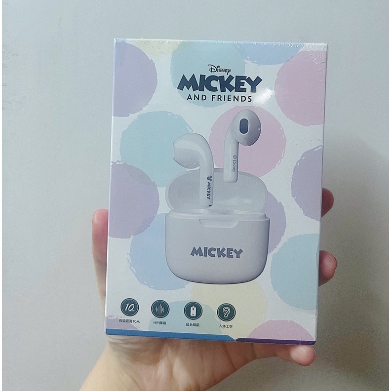 Tai nghe Gấu Dâu 🍓Tai nghe bluetooth không dây Disney TWS chính hãng