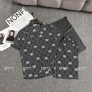 Bộ Đồ Ngủ Lụa Cộc Tay, Bộ Đồ Pijama Cộc Tay Chất Lụa Mát
