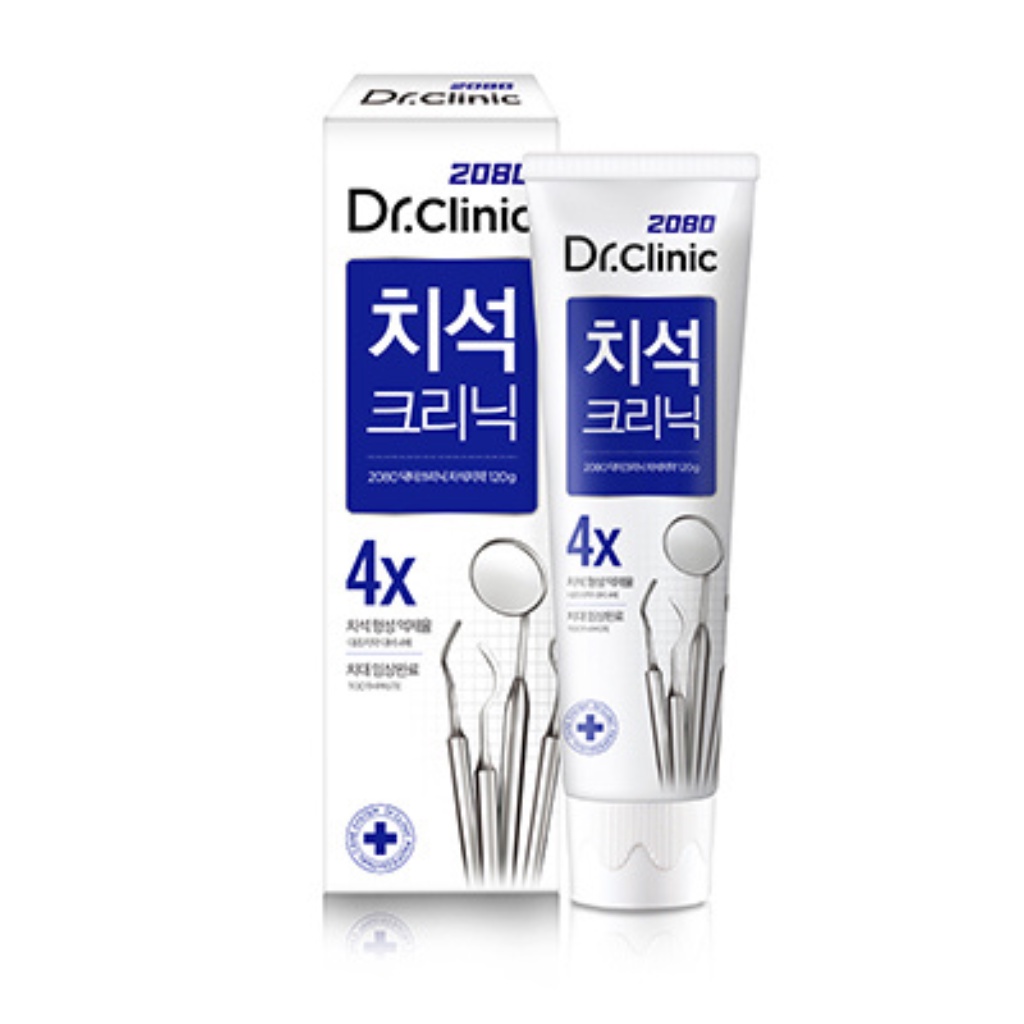 Kem Đánh Răng Ngừa Cao Răng Và Mảng Bám 2080 DR.CLINIC Tartar Care Toothpaste Ngừa Sâu Răng Hiệu Quả 125g