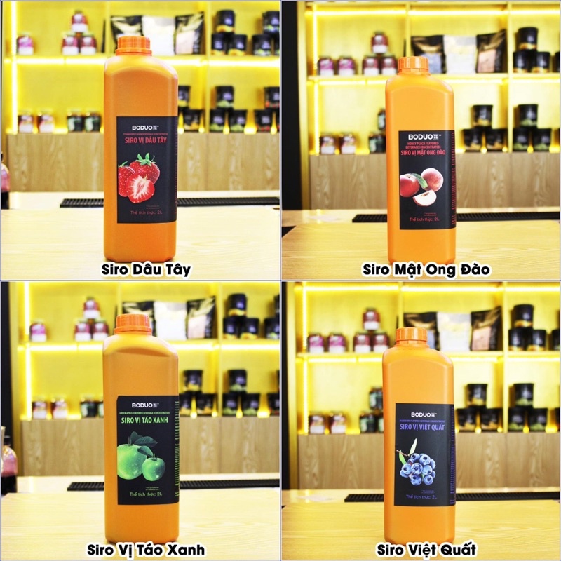 IRO BODUO BẠC HÀ và NHIỀU VỊ có kèm công thức chai 2 lít