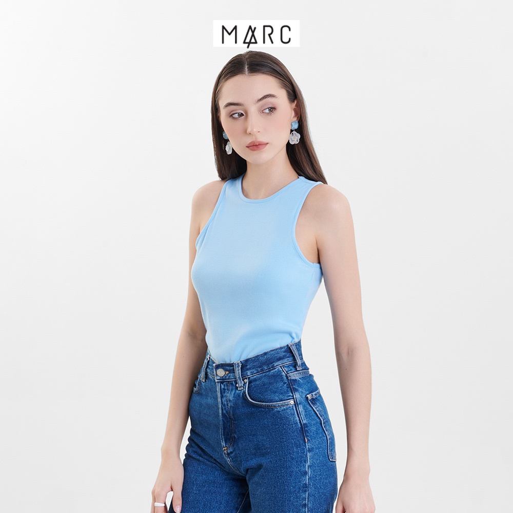 Áo ba lỗ nữ MARC FASHION tank thun gân form ôm FALH052722