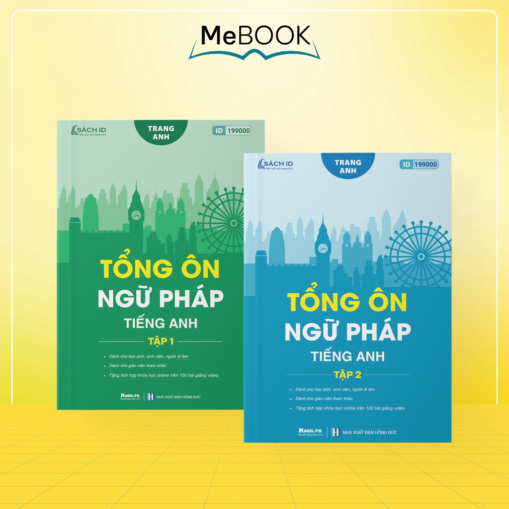 Sách Tổng ôn ngữ pháp Tiếng Anh - Bộ Sách 30 chuyên đề ngữ pháp tiếng Anh cô Trang Anh bản đặc biệt