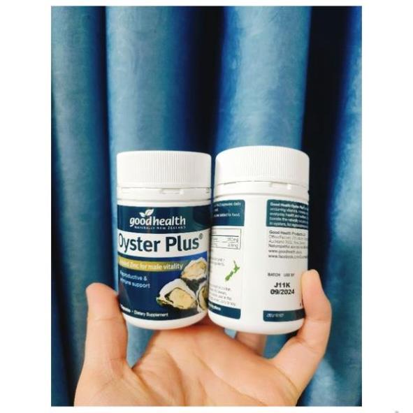 Tinh chất hàu Úc Oyster Plus ZinC Goodhealth 60 viên    .