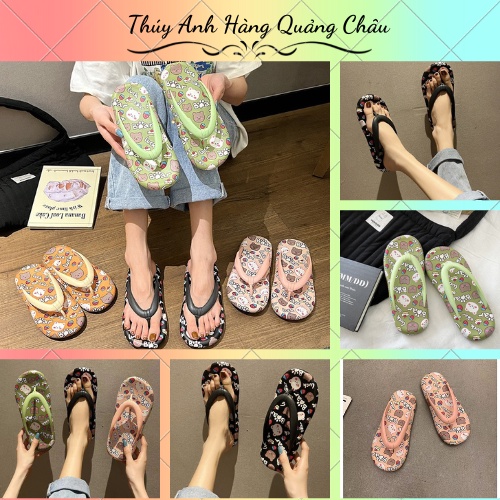 Dép Xỏ Ngón Siêu Cute Đế Mềm Dành Cho Nam, Nữ - Hàng Quảng Châu Cao Cấp (2203)