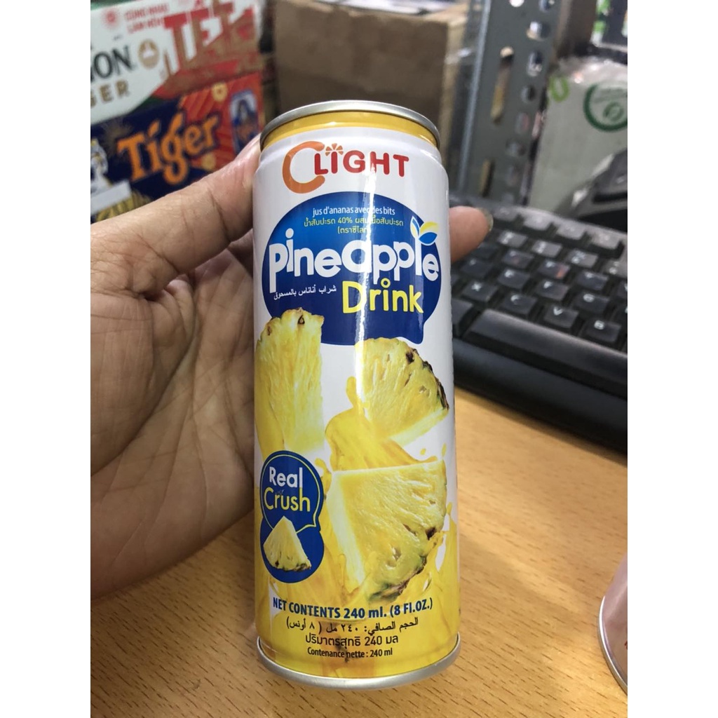 Nước ép trái cây 240ml C-Light - Date 12/2023