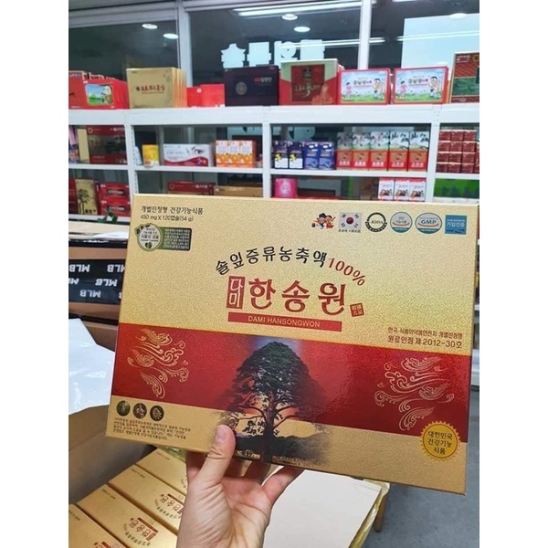 Tinh dầu thông đỏ Chính Phủ Dami HanSongWon