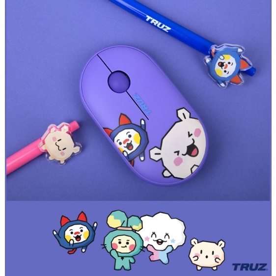 Chuột bluetooth không dây 2.4Ghz x TRUZ cao cấp