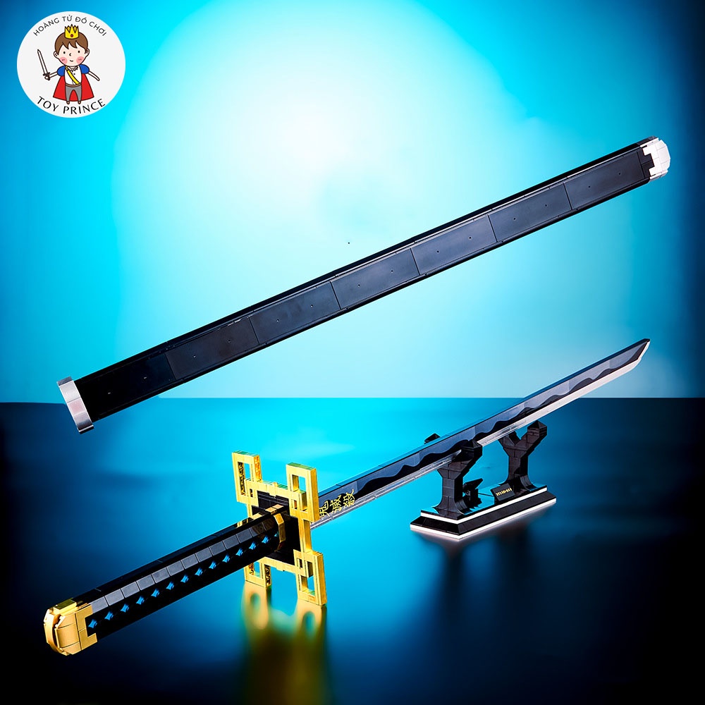 ĐỒ CHƠI LẮP RÁP MÔ HÌNH KIẾM HÀ TRỤ TOKITOU MUICHIROU TRONG KIMETSU NO YAIBA ANIME DK1515 VỚI 771PCS