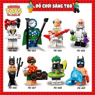 Xếp hình Minifigure DC Comics Siêu anh hùng The Batman Movie - Đồ Chơi Lắp Ghép Sáng Tạo - POGO PG8106