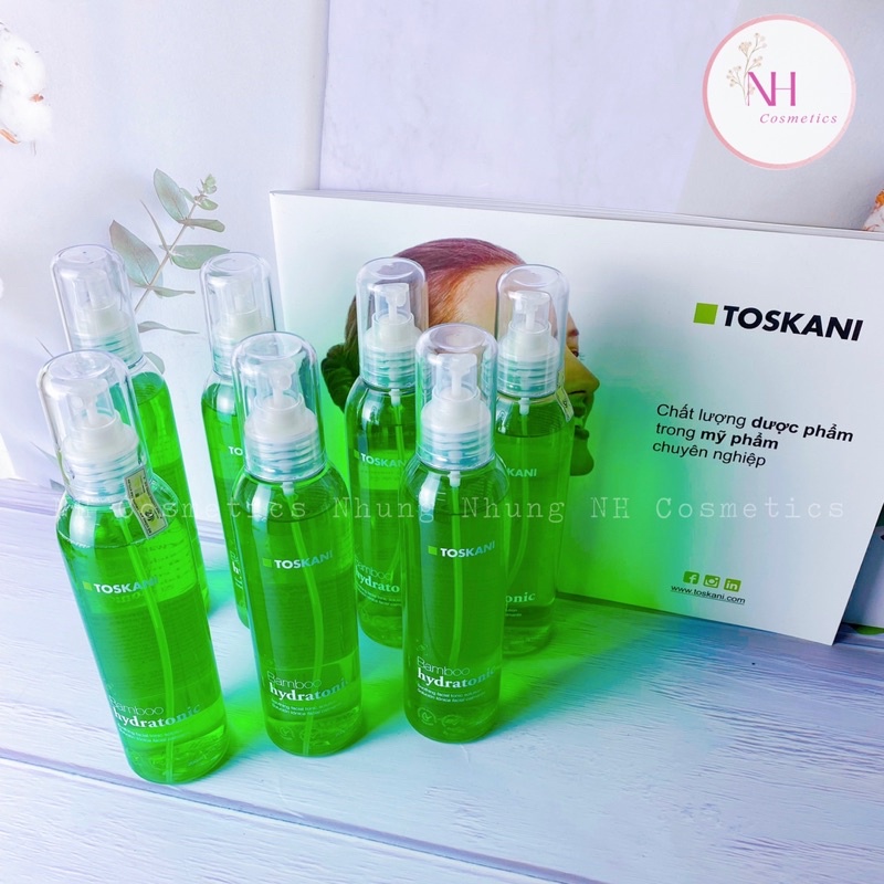 Toner TOSKANI Bamboo Hydratonic kiềm dầu