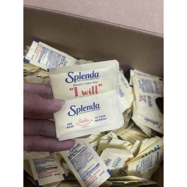 Đường ăn kiêng Splenda nguyên thùng 2000 gói