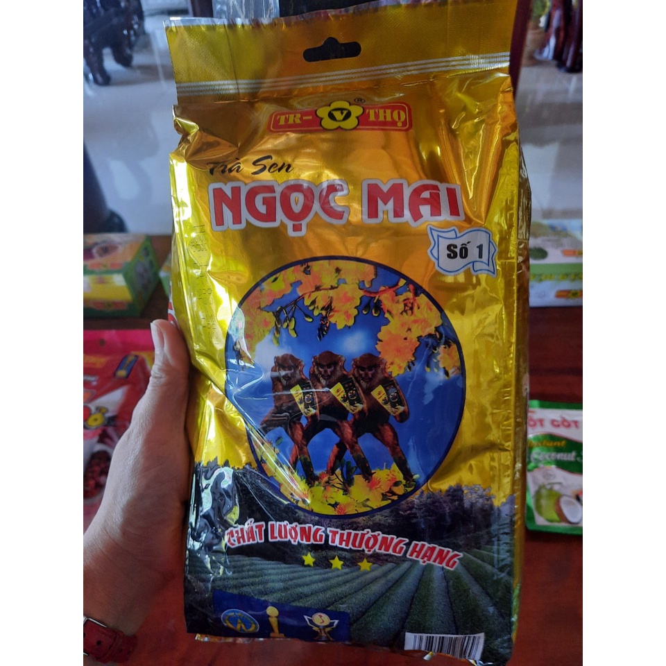 trà sen Ngọc Mai 350g 🌿 giao hàng toàn quốc 🚀 trà hương sen dùng làm trà đá 🍺 trà đường 🧊 trà tắc 💥