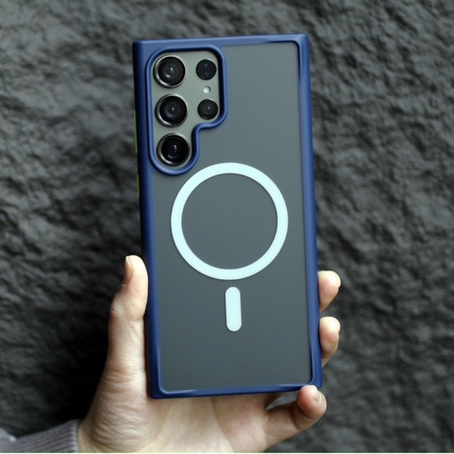 Ốp lưng nhám chống bẩn cho SAMSUNG S23 Ultra chính hãng LIkgus Magsafe case , Hút nam châm hỗ trợ sạc không dây