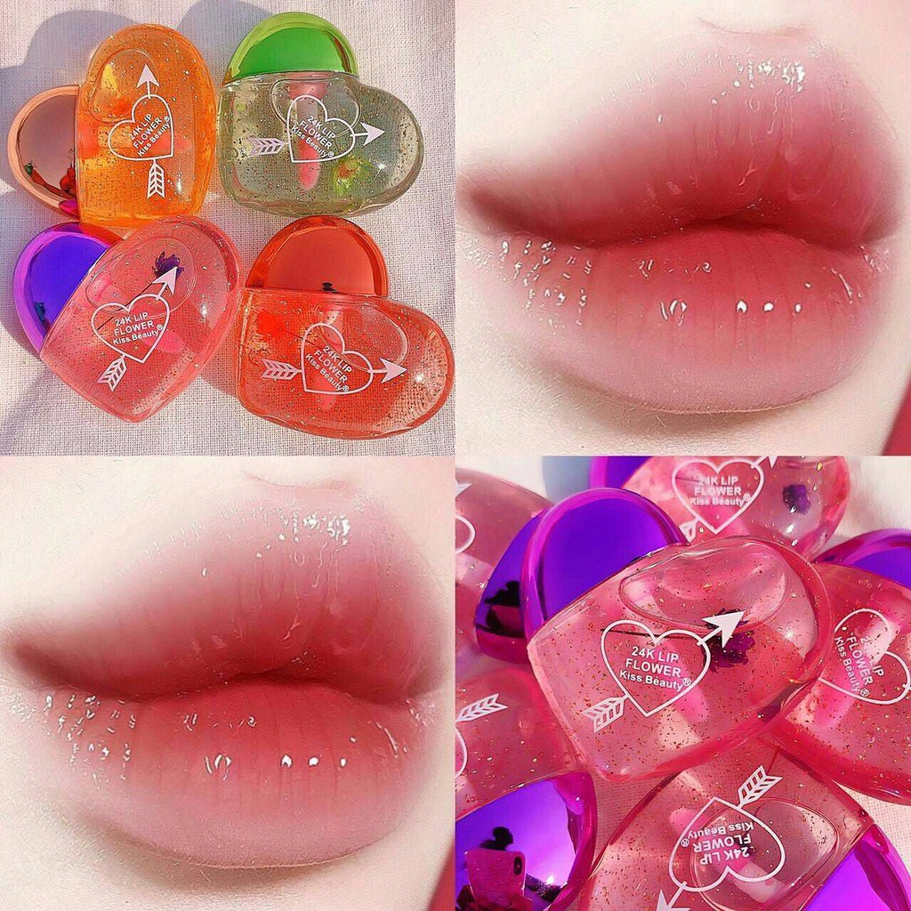 Son dưỡng hồng môi trái tim cực kute