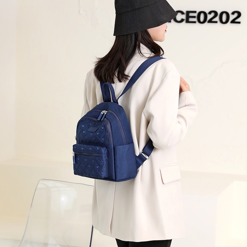 Ba Lô Màu Trơn Thiết Kế Mới Kiểu Dáng Đơn Giản Thời Trang Dành Cho Nữ