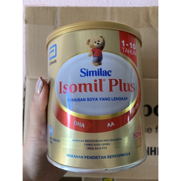 Sữa similac isomil 1-10 dành cho trẻ dị ứng đạm sữa bò.