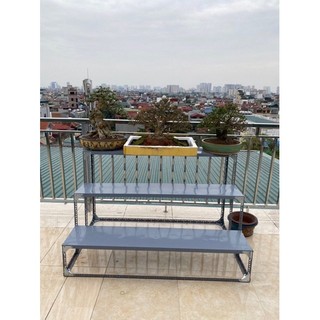 Kệ bậc thang 3 tầng/Kệ sắt vlo