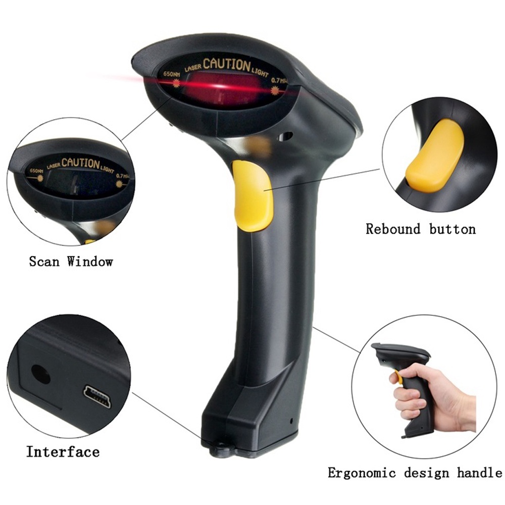 Máy Bắn Mã Vạch Không Dây Cao Cấp. Công Nghệ Laser Tiên Tiến Nhanh Chóng - Hiệu Quả - Chính xác - Tiết Kiệm. BH 12 Tháng