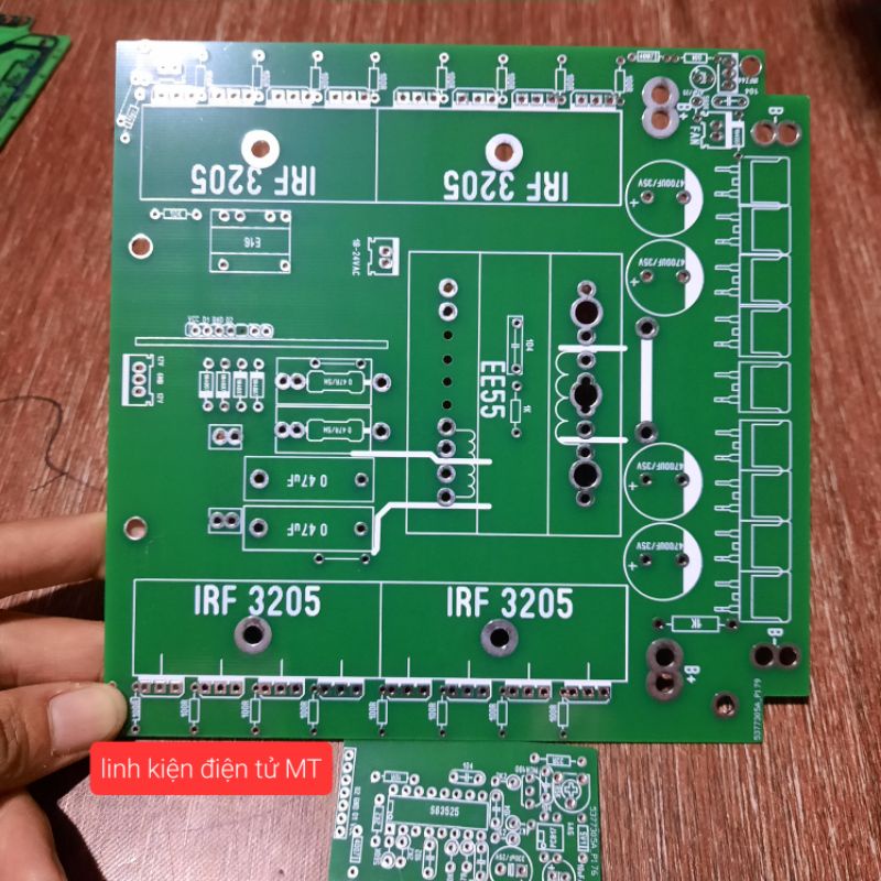 Bo nguồn 16fet, có kèm bo dao động