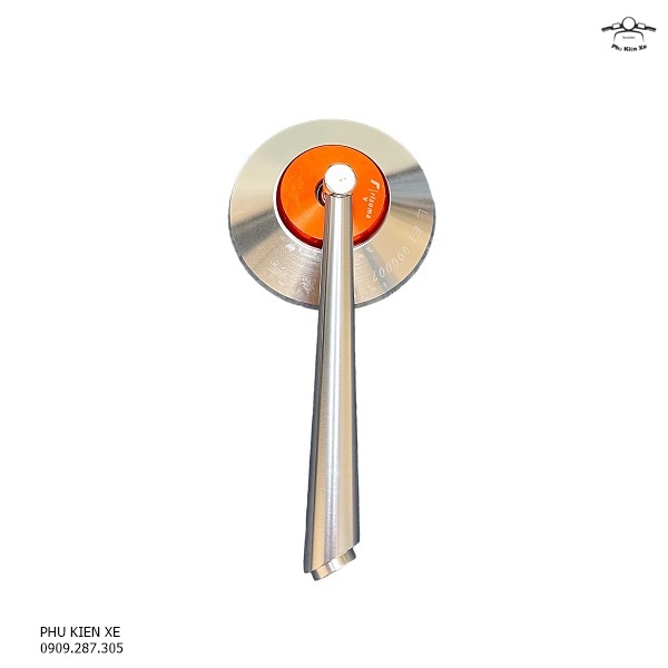 Gương Xe Máy Kiểu Rizooma Tròn Nhôm CNC