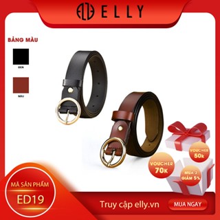 Dây lưng nữ cao cấp da thật ELLY – ED19