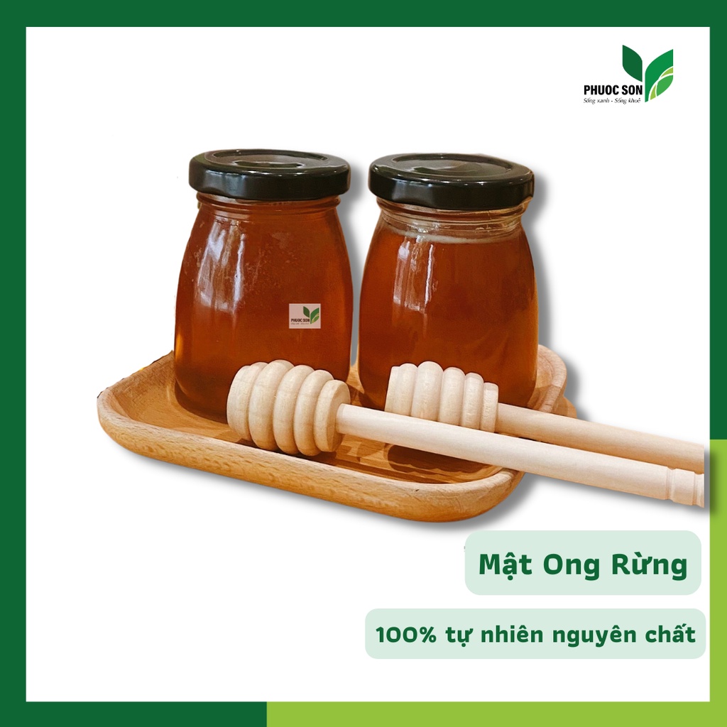 100ML Mật Ong Rừng Tự Nhiên Nguyên Chất 100% - Mật Ong Hảo Hạng Hỗ Trợ Sức Khỏe Và Làm Đẹp Hiệu Quả