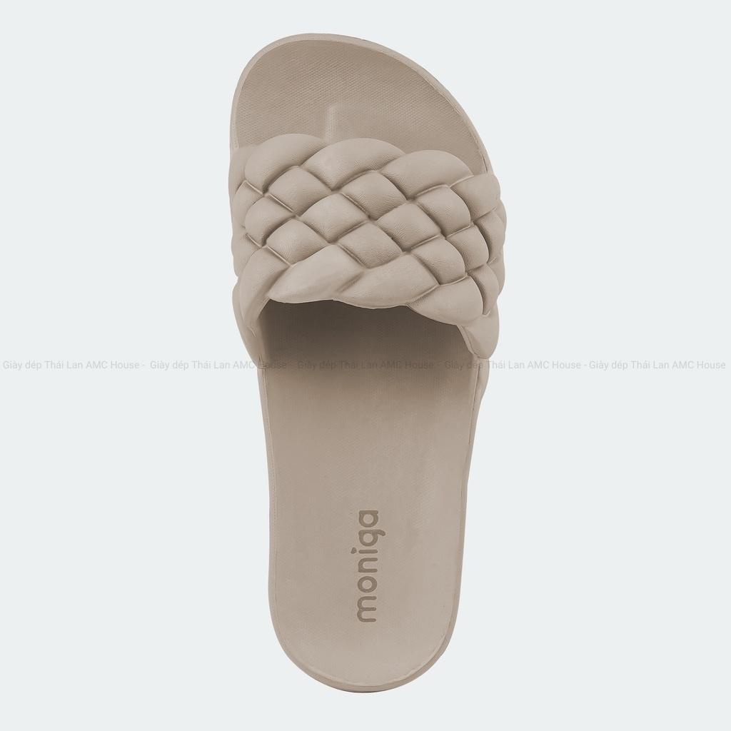 Dép Thái Lan Đúc Quai Ngang Nữ Siêu Nhẹ Mềm Mại Moniga 10.5