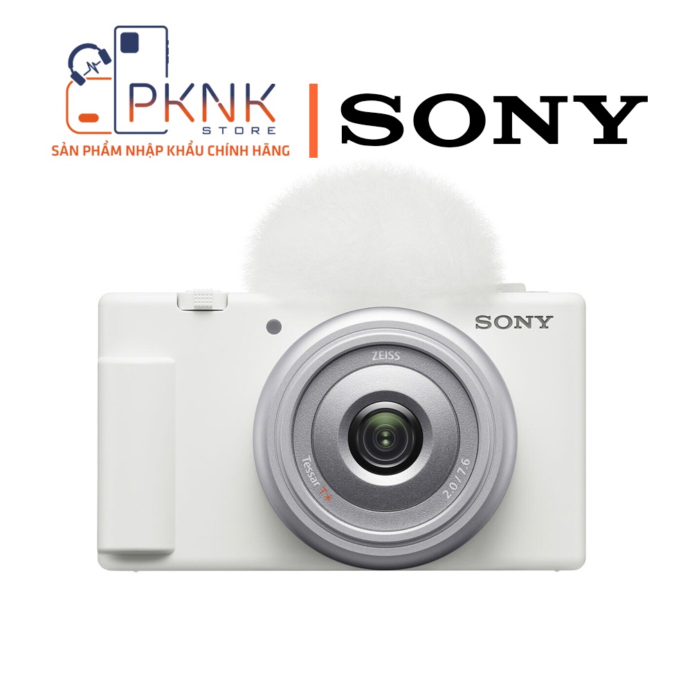 Máy Ảnh Sony ZV-1F Vlogger (Trắng) - Bảo Hành 24 Tháng Sony Việt Nam