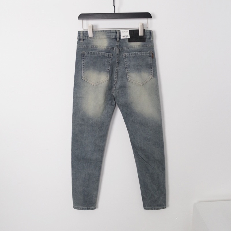 Jean skinny xanh trầm KP KPis Clothes sale 50% unisex nam nữ