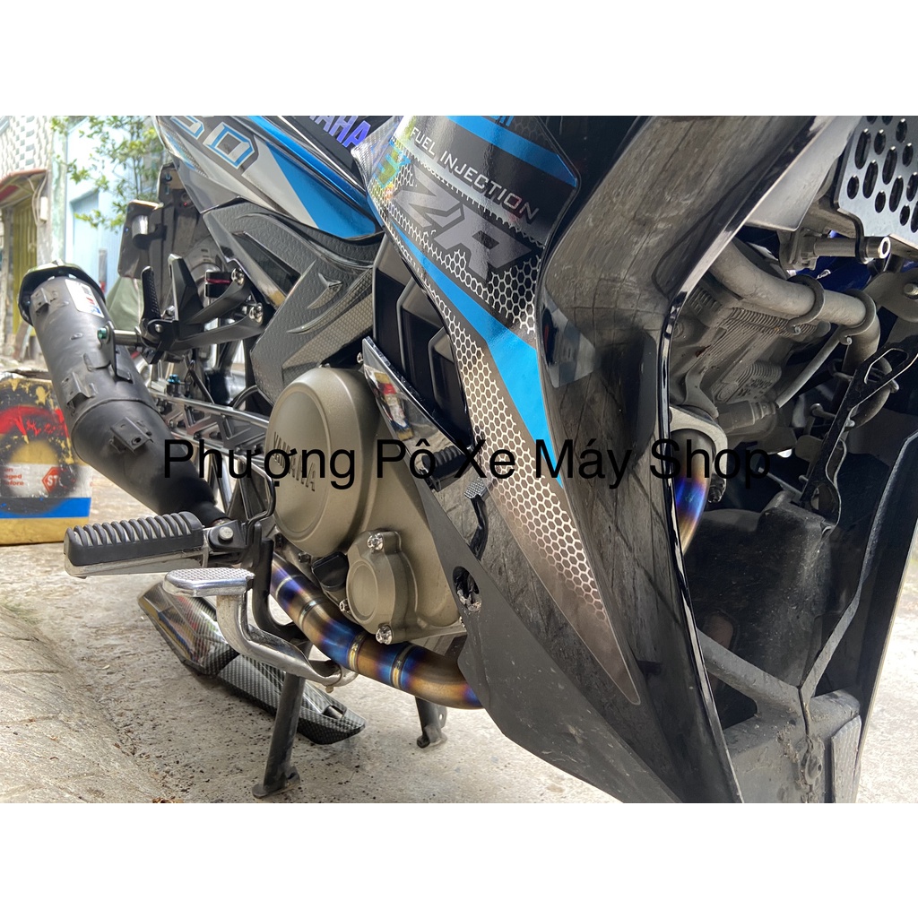 CỔ TITAN 100% 1,2li gắn pô zin dành cho mọi xe máy