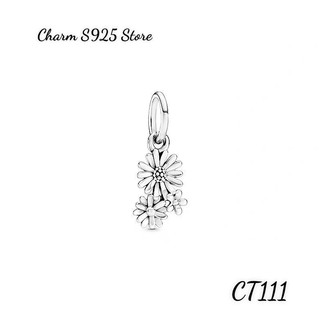 CHARM PAN ALE BẠC S925 THUẦN KHIẾT TREO HOA CÚC HÀNG CAO CẤP