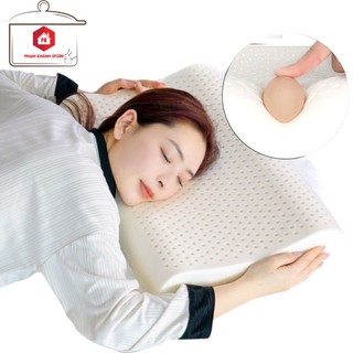 Ruột Gối Nằm Cao Su Thiên Nhiên Chống Đau Cổ Vai Gáy Dành Cho Người Lớn 40x60cm