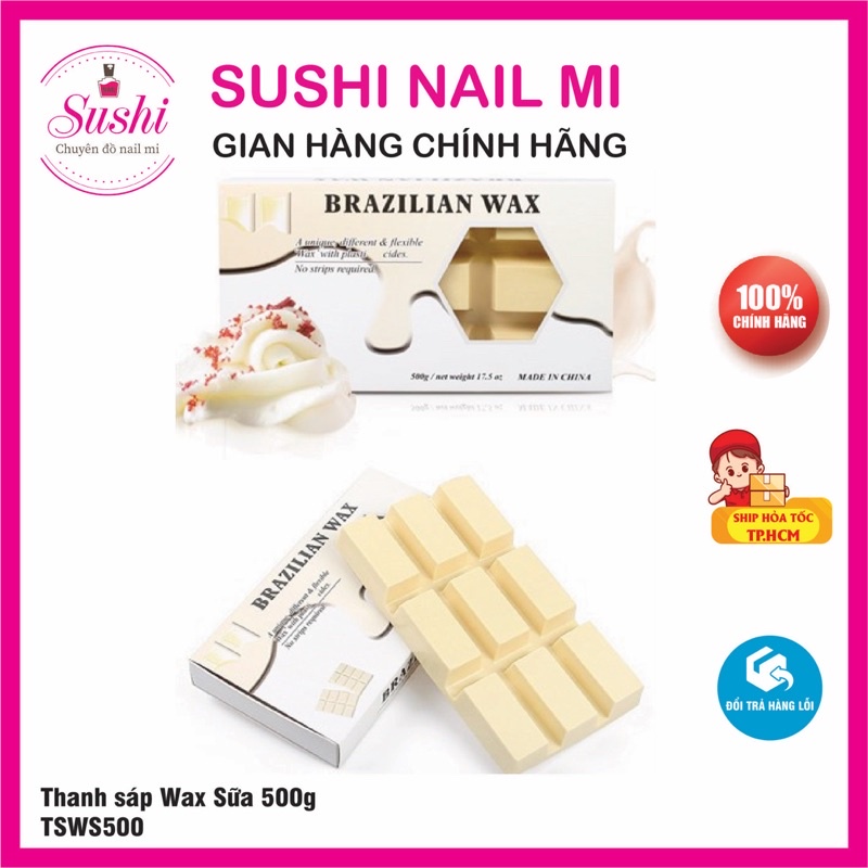 Thanh sáp wax 500g chuyên dụng cho các spa nail - Sushi nail mi