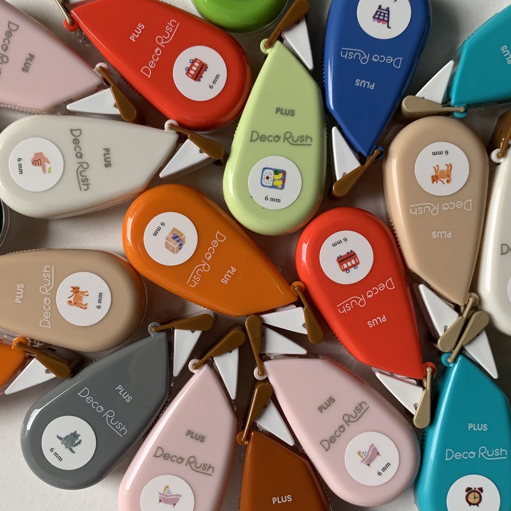 Băng dán trang trí PLUS Petit Deco Rush nhiều màu Art Therapy
