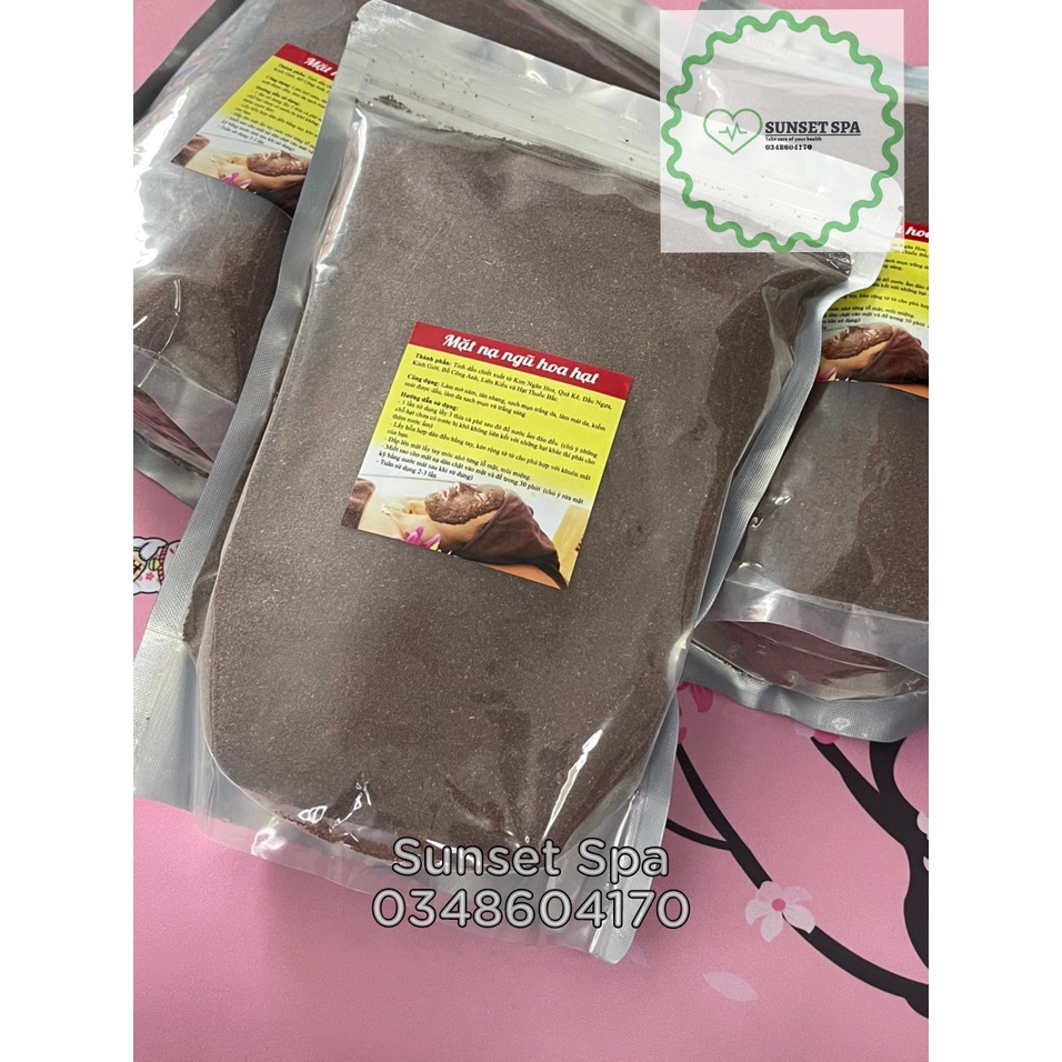 400g mặt nạ ngũ hoa hạt  handmade