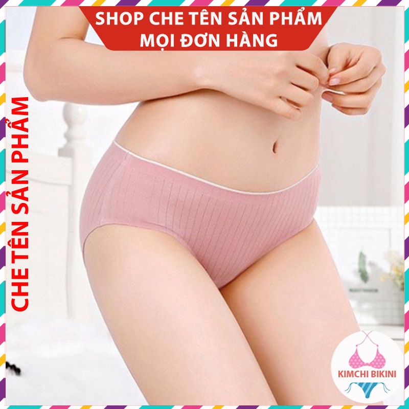 quần nót nữ Cotton vải mềm cao cấp  KIMCHIBIKINI silit nữ Không Đường May Kháng Khuẩn QL019