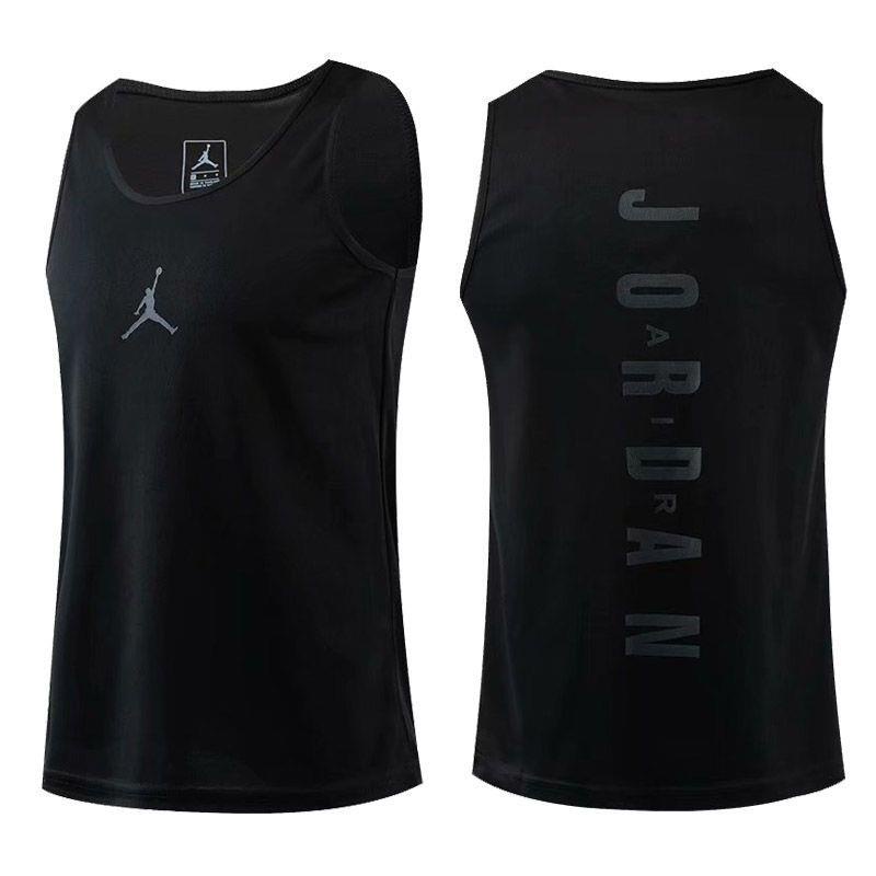 Air JORDAN Áo Ba Lỗ Chơi Bóng Rổ Thoáng Khí Mau Khô Cho Nam