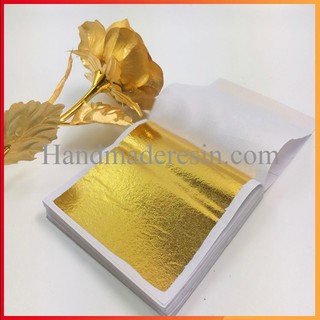 Giấy vàng bạc trang trí Resin