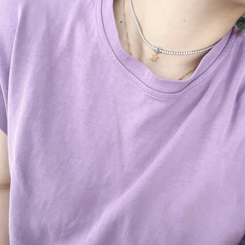 Dây chuyền nữ Celine Celin trang trí logo sành điệu