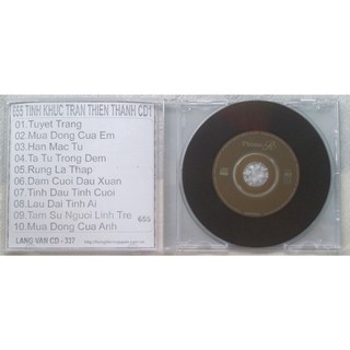 ĐĨA CD 655 LANG VAN CD - 337 TINH KHUC TRAN THIEN THANH CD1