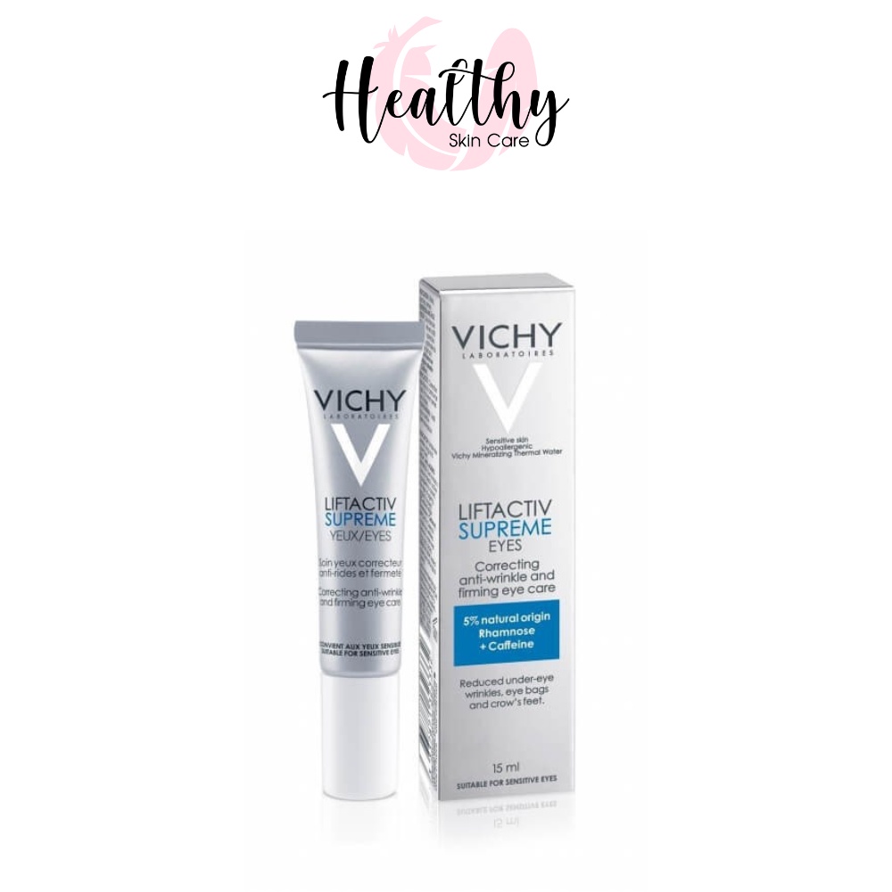 Kem Dưỡng Chống Nếp Nhắn và Nâng Mí Mắt Vichy Liftactiv Supreme Eyes 15ml